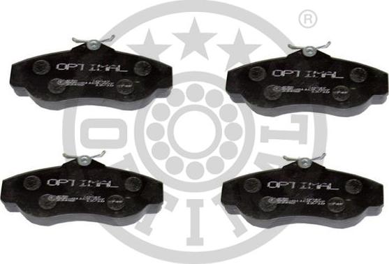 Optimal BP-10047 - Комплект спирачно феродо, дискови спирачки vvparts.bg