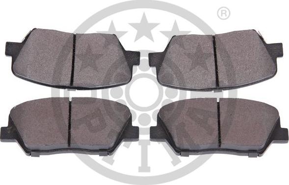 Optimal BP-12624 - Комплект спирачно феродо, дискови спирачки vvparts.bg