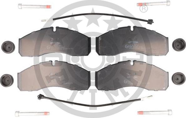 Optimal BP-12026 - Комплект спирачно феродо, дискови спирачки vvparts.bg