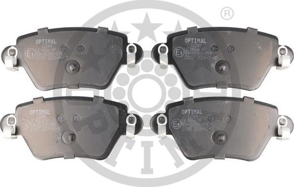 Optimal BP-12249 - Комплект спирачно феродо, дискови спирачки vvparts.bg