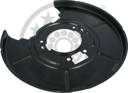 Optimal BSP-5004R - Предпазна пластина, спирачни дискове vvparts.bg