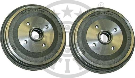 Optimal BT-0740 - Спирачен барабан vvparts.bg