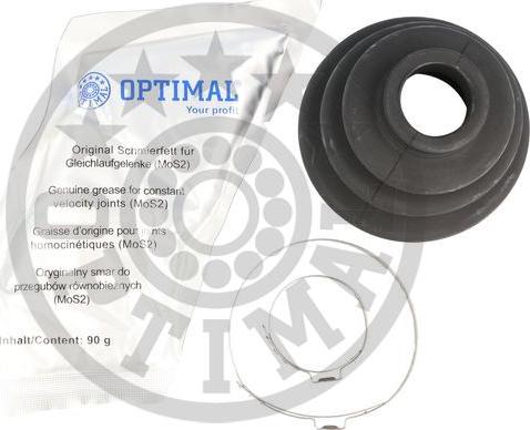 Optimal CVB-10456CR - Маншон, полуоска vvparts.bg