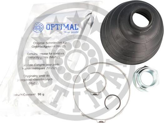 Optimal CVB-10596TPE - Маншон, полуоска vvparts.bg