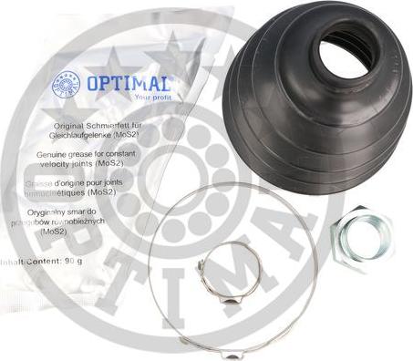 Optimal CVB-10631TPE - Маншон, полуоска vvparts.bg