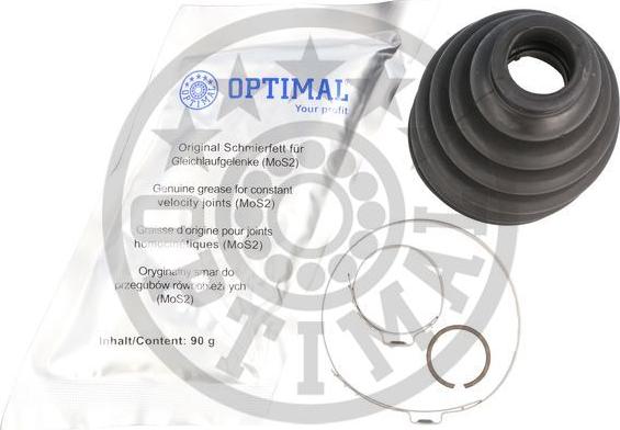 Optimal CVB-10341CR - Маншон, полуоска vvparts.bg