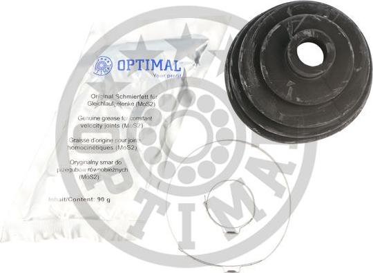 Optimal CVB-10343CR - Маншон, полуоска vvparts.bg