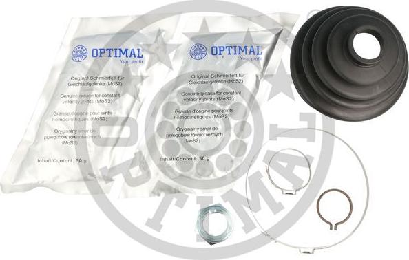 Optimal CVB-10371CR - Маншон, полуоска vvparts.bg