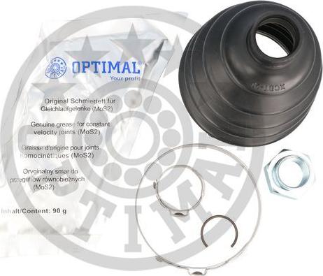 Optimal CVB-10705TPE - Маншон, полуоска vvparts.bg