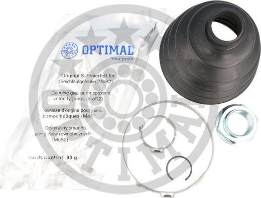 Optimal CVB-10711TPE - Маншон, полуоска vvparts.bg