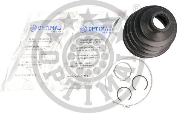 Optimal CVB-10713TPE - Маншон, полуоска vvparts.bg