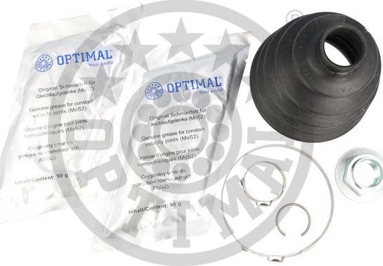 Optimal CVB-10726TPE - Маншон, полуоска vvparts.bg