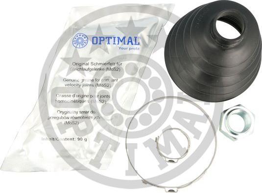 Optimal CVB-10721TPE - Маншон, полуоска vvparts.bg