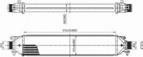 Ordonez 2066513 - Интеркулер (охладител за въздуха на турбината) vvparts.bg