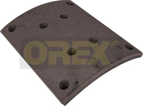 Orex 142009 - Комплект феродо за накладки, барабанни спирачки vvparts.bg