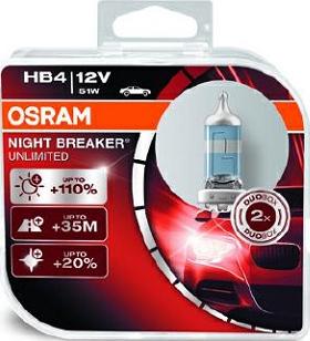 Osram 9006NBU-HCB - Крушка с нагреваема жичка, фар за дълги светлини vvparts.bg