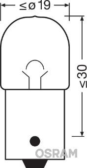 Osram 5007 - Крушка с нагреваема жичка, мигачи vvparts.bg
