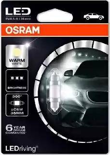Osram 6498WW-01B - Крушка с нагреваема жичка, лампа за четене vvparts.bg