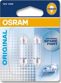 Osram 6411-02B - Крушка с нагреваема жичка, светлини купе vvparts.bg