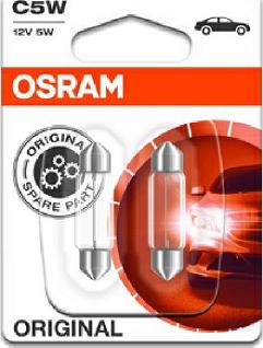 Osram 6418-02B - Крушка с нагреваема жичка, светлини на рег. номер vvparts.bg