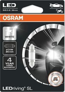 Osram 6418DWP-01B - Крушка с нагреваема жичка, светлини купе vvparts.bg