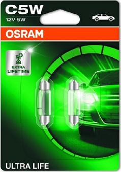 Osram 6418ULT-02B - Крушка с нагреваема жичка, светлини на рег. номер vvparts.bg