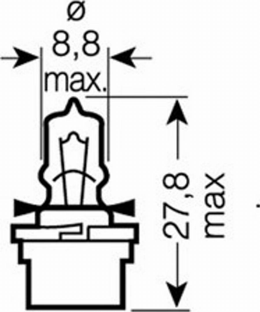 Osram 64124 MF - Крушка с нагреваема жичка, осветление на уредите vvparts.bg