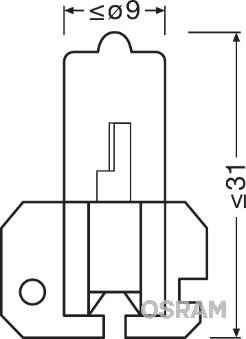 Osram 64173 - Крушка с нагреваема жичка, главни фарове vvparts.bg