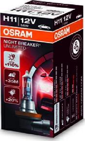 Osram 64211NBU - Крушка с нагреваема жичка, фар за дълги светлини vvparts.bg