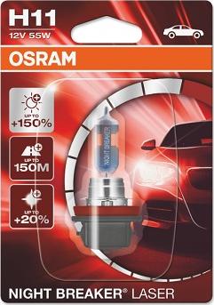 Osram 64211NL-01B - Крушка с нагреваема жичка, фар за дълги светлини vvparts.bg