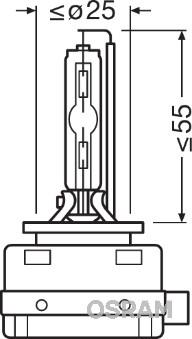 Osram 66140CLC - Крушка с нагреваема жичка, фар за дълги светлини vvparts.bg