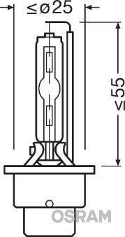 Osram 66240CBB-HCB - Крушка с нагреваема жичка, фар за дълги светлини vvparts.bg