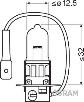 Osram 64156TSP-HCB - Крушка с нагреваема жичка, фар за дълги светлини vvparts.bg