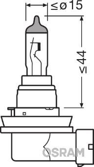 Osram 64219CBI-HCB - Крушка с нагреваема жичка, фар за мъгла vvparts.bg