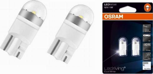 Osram 2850CW-02B - Крушка с нагреваема жичка, светлини за влизане vvparts.bg