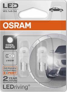 Osram 2780CW-02B - Крушка с нагреваема жичка, светлини купе vvparts.bg