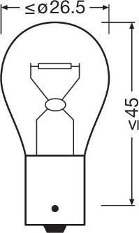 Osram 7510TSP - Крушка с нагреваема жичка, мигачи vvparts.bg