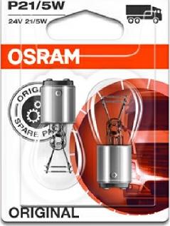 Osram 7537-02B - Крушка с нагреваема жичка, мигачи vvparts.bg