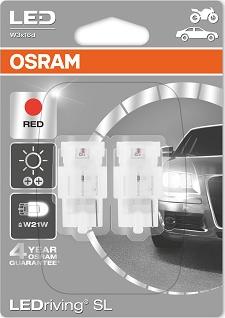 Osram 7706R-02B - Крушка с нагреваема жичка, задни светлини / за мъгла vvparts.bg