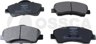 OSSCA 58630 - Комплект спирачно феродо, дискови спирачки vvparts.bg