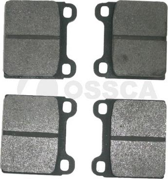 OSSCA 01175 - Комплект спирачно феродо, дискови спирачки vvparts.bg