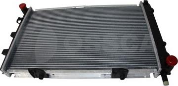 OSSCA 14876 - Радиатор, охлаждане на двигателя vvparts.bg
