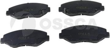 OSSCA 12220 - Комплект спирачно феродо, дискови спирачки vvparts.bg