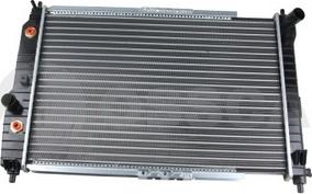 OSSCA 37801 - Радиатор, охлаждане на двигателя vvparts.bg