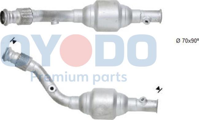 Oyodo 10N0084-OYO - Катализатор vvparts.bg