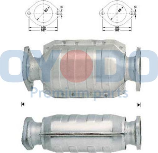 Oyodo 10N0033-OYO - Катализатор vvparts.bg