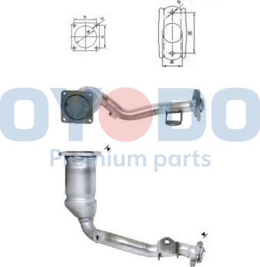 Oyodo 10N0074-OYO - Катализатор vvparts.bg