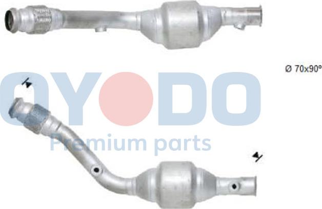 Oyodo 10N0117-OYO - Катализатор vvparts.bg