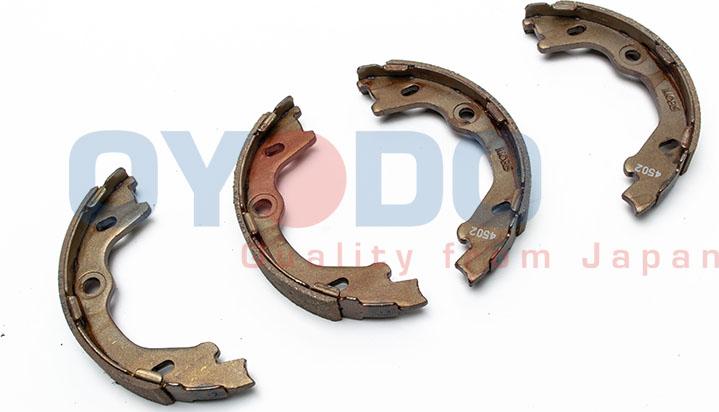 Oyodo 25H0330-OYO - Комплект спирачна челюст, ръчна спирачка vvparts.bg