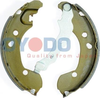 Oyodo 25H1057-OYO - Комплект спирачна челюст vvparts.bg